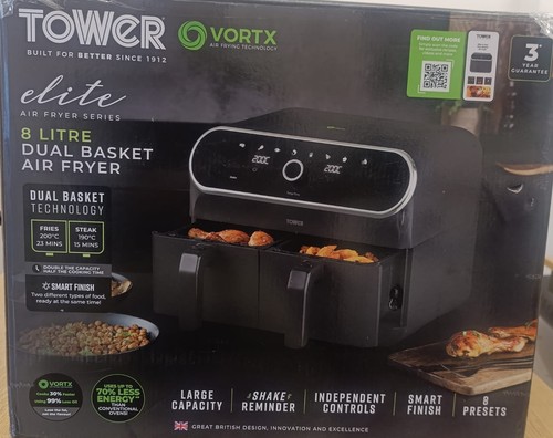 Tower air fryer vortx vizion - tower,