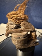 Vintage Wooden Tribal Folk Art