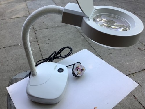 Magnifying glass lamp - magnifying,