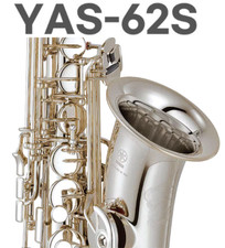100% Genuine Yamaha YAS-62S Alto Saxophone Silver NEW & Sealed - EXPRESS