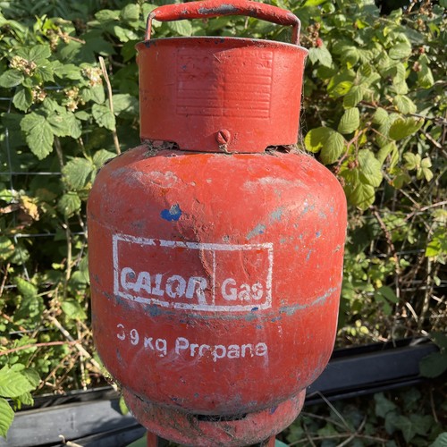 Calor propane red gas bottle - gas,