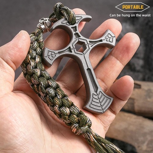 Tactical cross pendant outdoor - pendant,