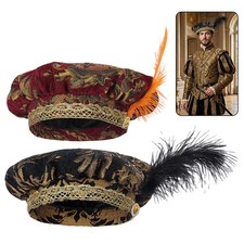 Medieval Tudor Hat With