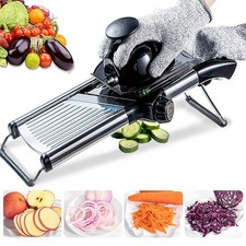 Adjustable Food Vegetable Slicer Salad Fruit Peeler Cutter Dicer Chopper Kitchen