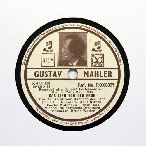 Gustav mahler das lied von - mahler,