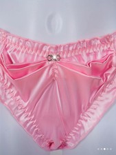 Baby Pink Liquid Satin Open