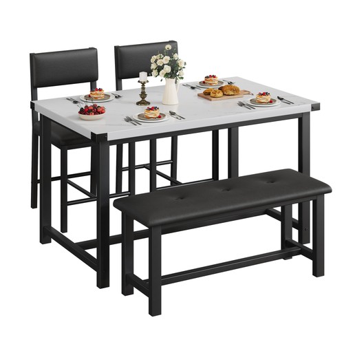 Piece farmhouse dining table - dining,