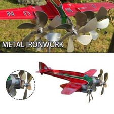 Garden Decoration Aircraft Windmill Airplane Wind Spinners Weather Vane