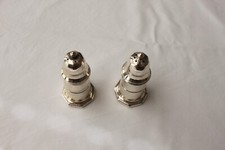 Villars by Christofle Silverplate 2" Individual Sized Pair Salt & Pepper Shakers
