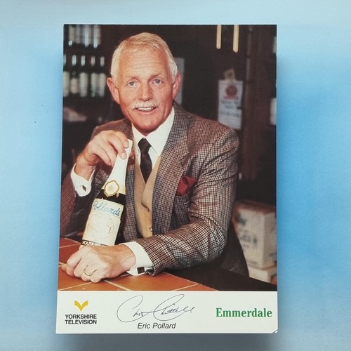Emmerdale cast card - emmerdale, c1995