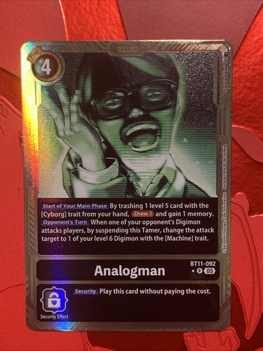 Analogman - (gold, border)