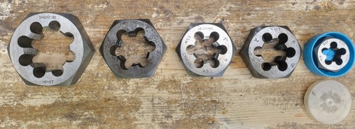 Vintage die nuts various - vintage,