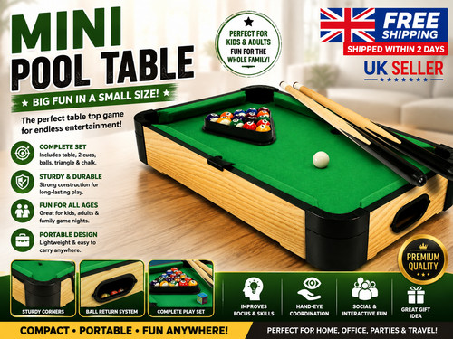 Mini pool billiard table - mini,