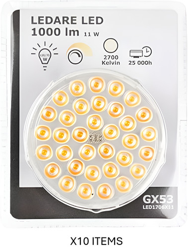 Ikea ledare led bulb gx53 - x,