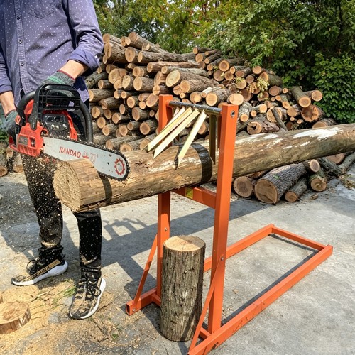 Saw horse log - holder, folding