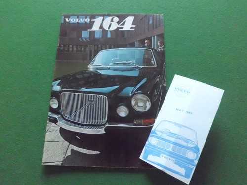 Volvo 164 sales brochure 1969 - sales,