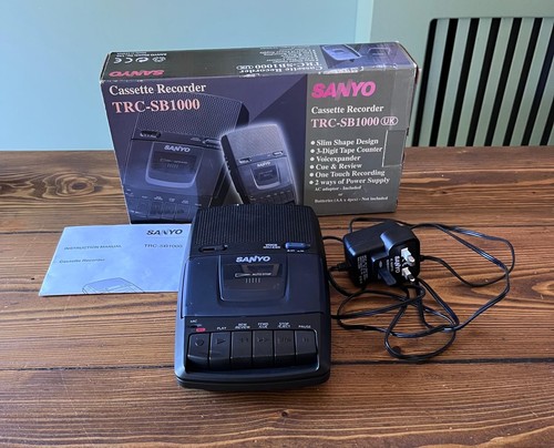Sanyo cassette recorder - cassette,