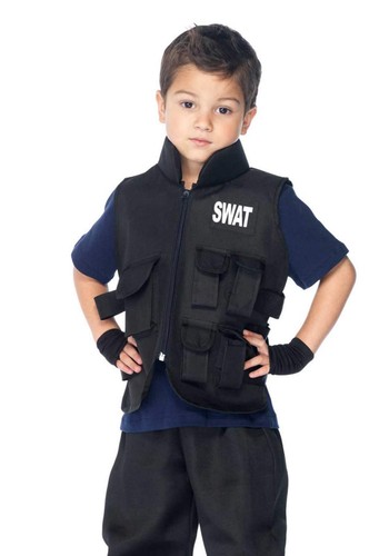 Swat costume kids police cop - swat,