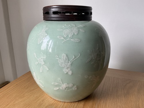 Chinese celadon glazed ginger - chinese,
