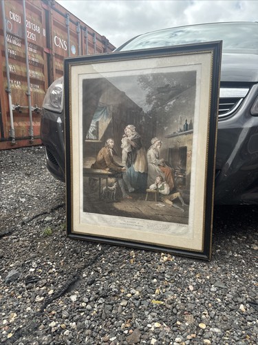 Huge george moreland engraving - huge,