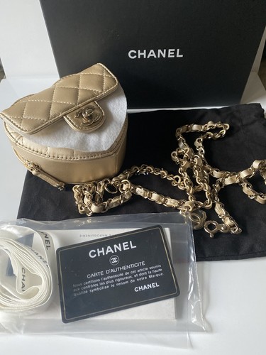Chanel gold lambskin lghw - lambskin,