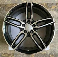 18" MERC ES AMG SPORT STYLE ALLOY WHEELS TO FIT MERC CLA A CLASS C CLASS