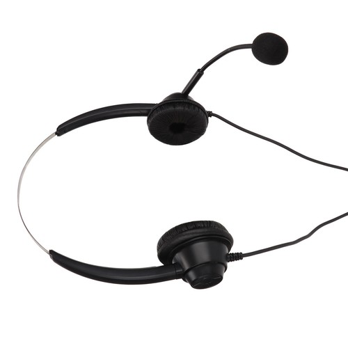 Binaural call center headset - center,