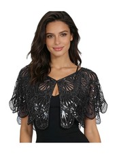 Women Sequin Shawl Wraps