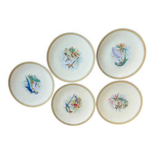 Vintage bird design dinner - vintage,