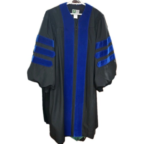Graduation gown regalia - ph.d,