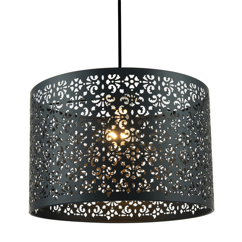 Moroccan designed matte black - moroccan,
