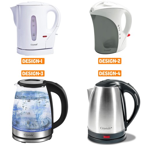White travel kettle - kettle, portable