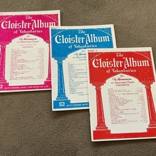 3 Cloister Albums Of Voluntaries Books 4, 5, & 6 For Harmonium /American Organ