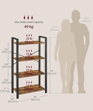 WOLTU SK002WS3 6-Cube Shelf / Bookcase Open Storage Unit