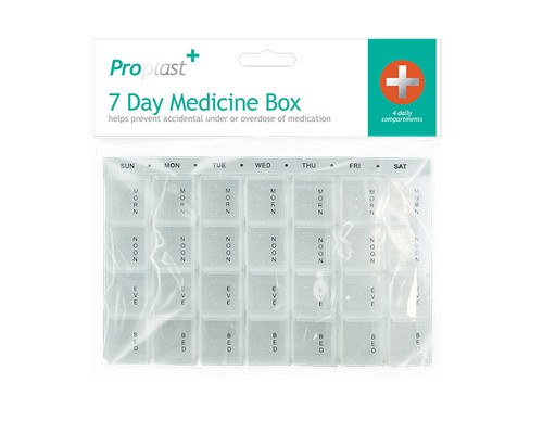 Medicine pill box organiser - pill,