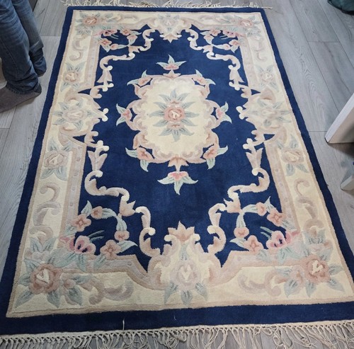 Vintage chinese aubusson rug - chinese,