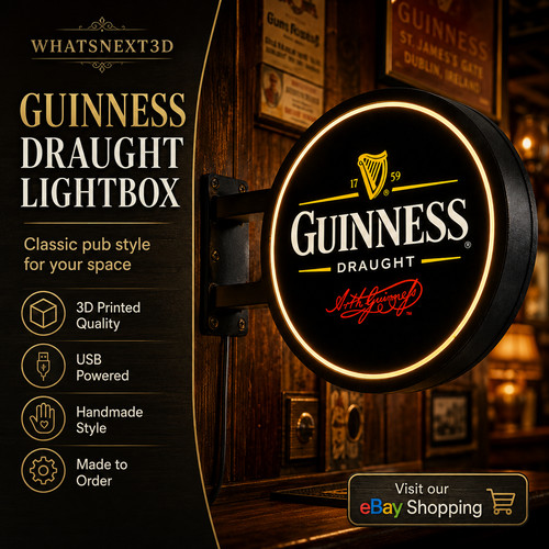 Guinness sided wall mounted - wall,