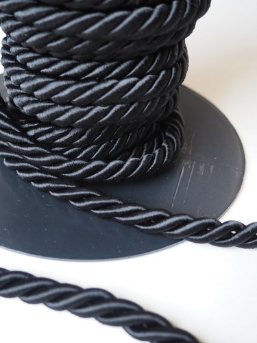Silky cord twisted - rope, trim