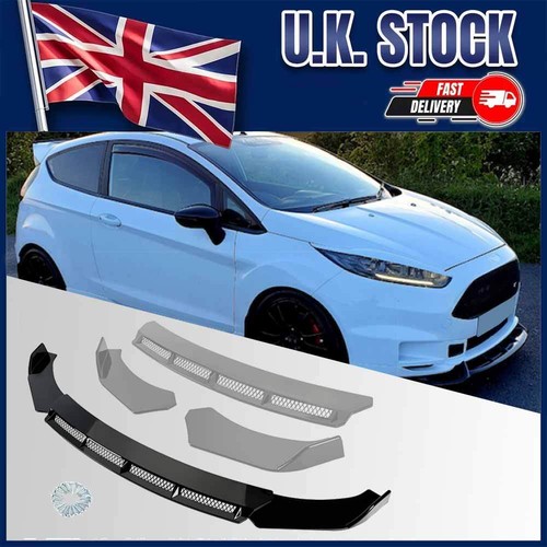 Front bumper spoiler lip - front,