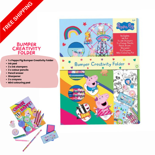 Peppa pig colouring - set, art
