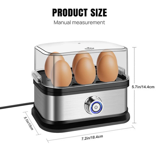 Electric egg boiler - electric, stainless