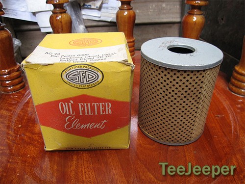New oil filter perkin 6305 - oil,