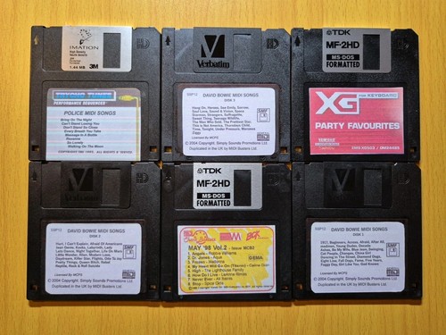 Vintage midi song - midi, files