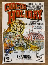 Vintage 1982 Circus Holiday