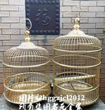 Solid Copper Bird Cage