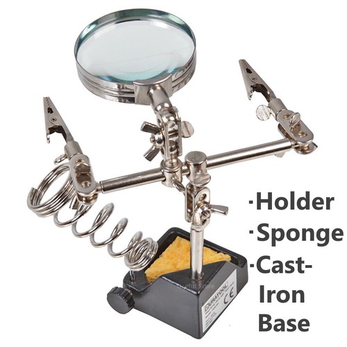 Helping third hand soldering - third,