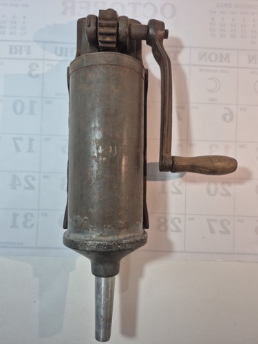 Antique cast iron press - cast,
