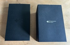 Christopher Ward Watch Case/display..boxed Leather Watch Wallet