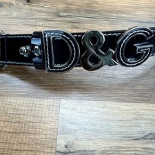 Dolce Gabbana D&G Logo Buckle
