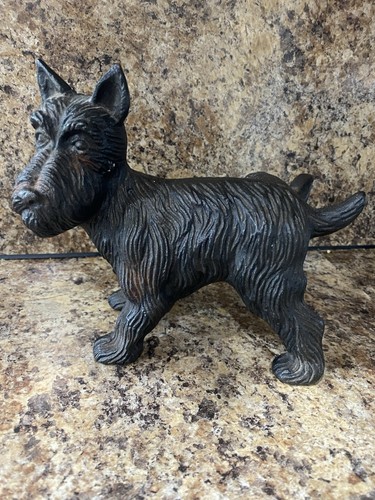 Cast iron vintage scottie - iron,